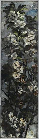 unknow artist Apple Blossoms china oil painting image